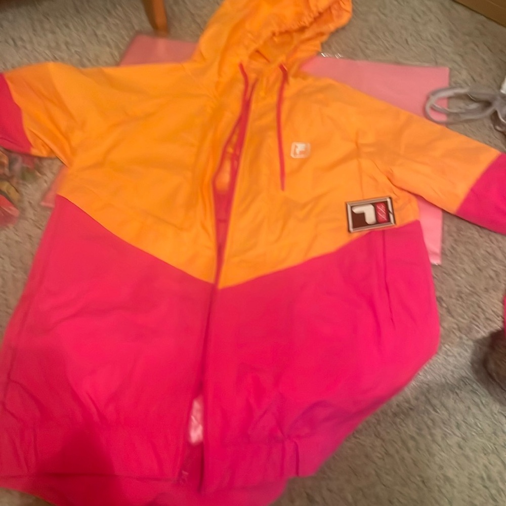 Fila nwt windbreaker size xs